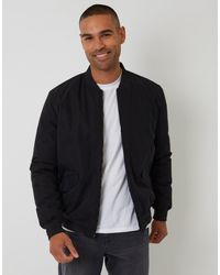 Threadbare - Padded Bomber Jacket - Lyst