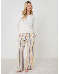 Threadbare - Button Front Cotton Pyjama Set - Lyst