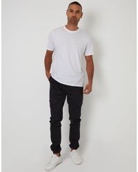 Threadbare - Slim Fit Cargo Pocket Jogger Style Trousers - Lyst