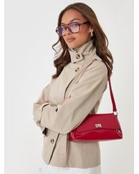 Threadbare - The Relaxed Funnel Neck Short Trench Coat - Lyst