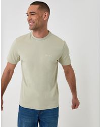 Threadbare - Cotton Crew Neck Script T-Shirt - Lyst