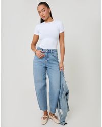 Threadbare - Barrel Leg Jeans - Lyst