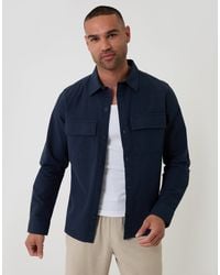 Threadbare - Linen Blend Lightweight Shacket - Lyst