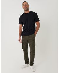 Threadbare - Slim Fit Stretch Cargo Trousers - Lyst