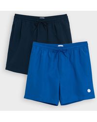 Threadbare - 2 Pack Quick Dry Swim Shorts - Lyst