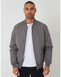 Threadbare - Padded Bomber Jacket - Lyst