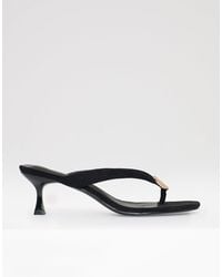 Threadbare - Toe Post Kitten Heels - Lyst