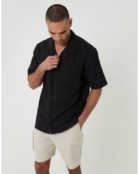 Threadbare - Linen Blend Cargo Shorts - Lyst