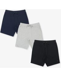 Threadbare - 3 Pack Assorted Sweat Shorts - Lyst