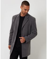 Threadbare - The Classic Faux Wool Trench Coat - Lyst