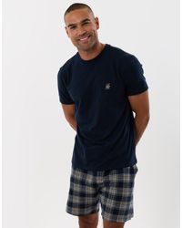 Threadbare - Cotton Rich T-Shirt And Short Pyjama Set - Lyst