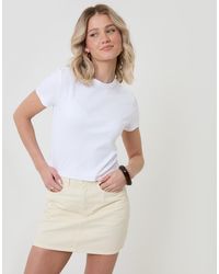 Threadbare - Denim Mini Skirt - Lyst