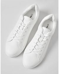 Threadbare - Pu Court Trainers - Lyst