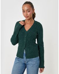 Threadbare - V Neck Knitted Cardigan - Lyst