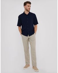 Threadbare - Linen Blend Drawcord Trousers - Lyst