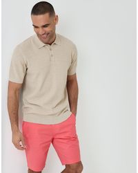 Threadbare - Moss Stitch Knitted Polo - Lyst