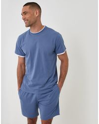 Threadbare - Cotton Mock Layer Short Pyjama Set - Lyst