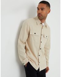 Threadbare - Linen Blend Lightweight Shacket - Lyst