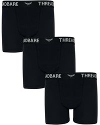 Threadbare - 3 Pack Hipster Fit Boxer Shorts - Lyst