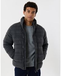 Threadbare - Funnel Neck Puffer Coat - Lyst