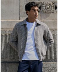 Threadbare - Faux Wool Collared Jacket - Lyst