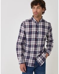 Threadbare - Brushed Cotton Flannel Shirt - Lyst