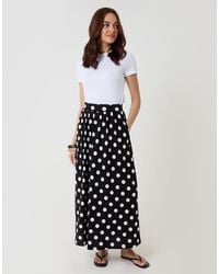 Threadbare - Pure Cotton A-Line Maxi Skirt - Lyst