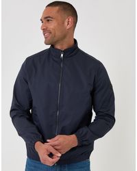 Threadbare - Showerproof Zip Up Harrington Jacket - Lyst