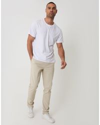 Threadbare - The Classic Slim Fit Chino Trousers - Lyst