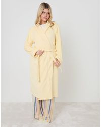 Threadbare - Towelling Midi Dressing Gown - Lyst