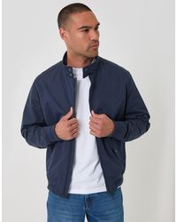 Threadbare - Showerproof Microfibre Harrington Jacket - Lyst