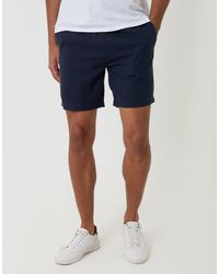 Threadbare - Shorter Length Elasticated Waist Linen Blend Shorts - Lyst