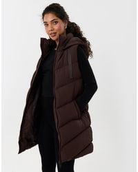 Threadbare - Longline Padded Gilet - Lyst