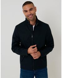 Threadbare - Showerproof Zip Up Harrington Jacket - Lyst