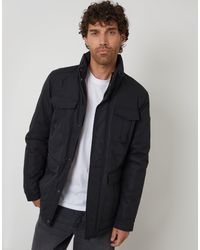 Threadbare - Funnel Neck Utility Coat - Lyst