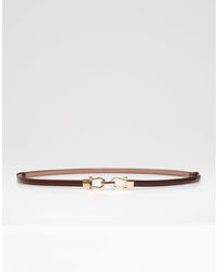 Threadbare - Faux Leather Belt With Horsebit Buckle - Lyst