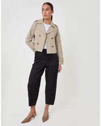 Threadbare - Curved Seam Barrel Leg Trousers - Lyst