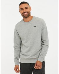 Threadbare - The Essential Cotton Rich Crew Neck Sweatshirt - Lyst