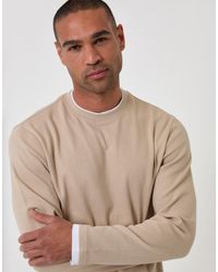 Threadbare - Cotton Mock Layer Long Sleeve T-Shirt - Lyst