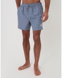 Threadbare - Surfboard Embroidered Quick Dry Swim Shorts - Lyst