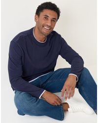 Threadbare - Relaxed Fit Mock Layer Long Sleeve T-Shirt - Lyst