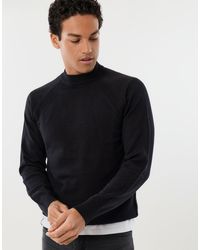 Threadbare - Knitted Mock Neck Jumper - Lyst