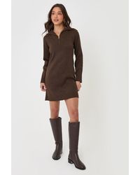 Threadbare - The Classic Brushed Knit Dress - Lyst