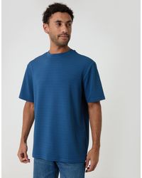 Threadbare - Relaxed Fit Cotton Textured T-Shirt - Lyst