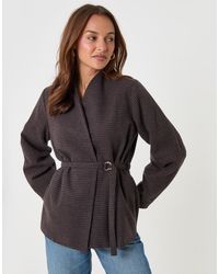 Threadbare - Faux Wool Cocoon Blazer - Lyst