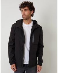 Threadbare - Showerproof Hooded Microfleece Lined Jacket - Lyst