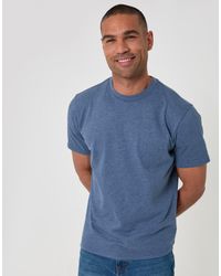 Threadbare - Peached Crew Neck T-Shirt - Lyst