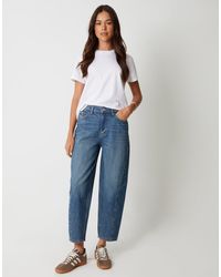 Threadbare - Barrel Leg Jeans - Lyst