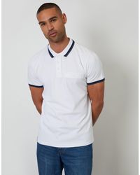 Threadbare - Jetted Pocket Cotton Interlock Polo Shirt - Lyst