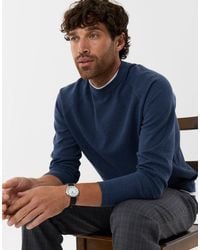 Threadbare - Mock Tee Textured Knit Crew Neck Jumper - Lyst